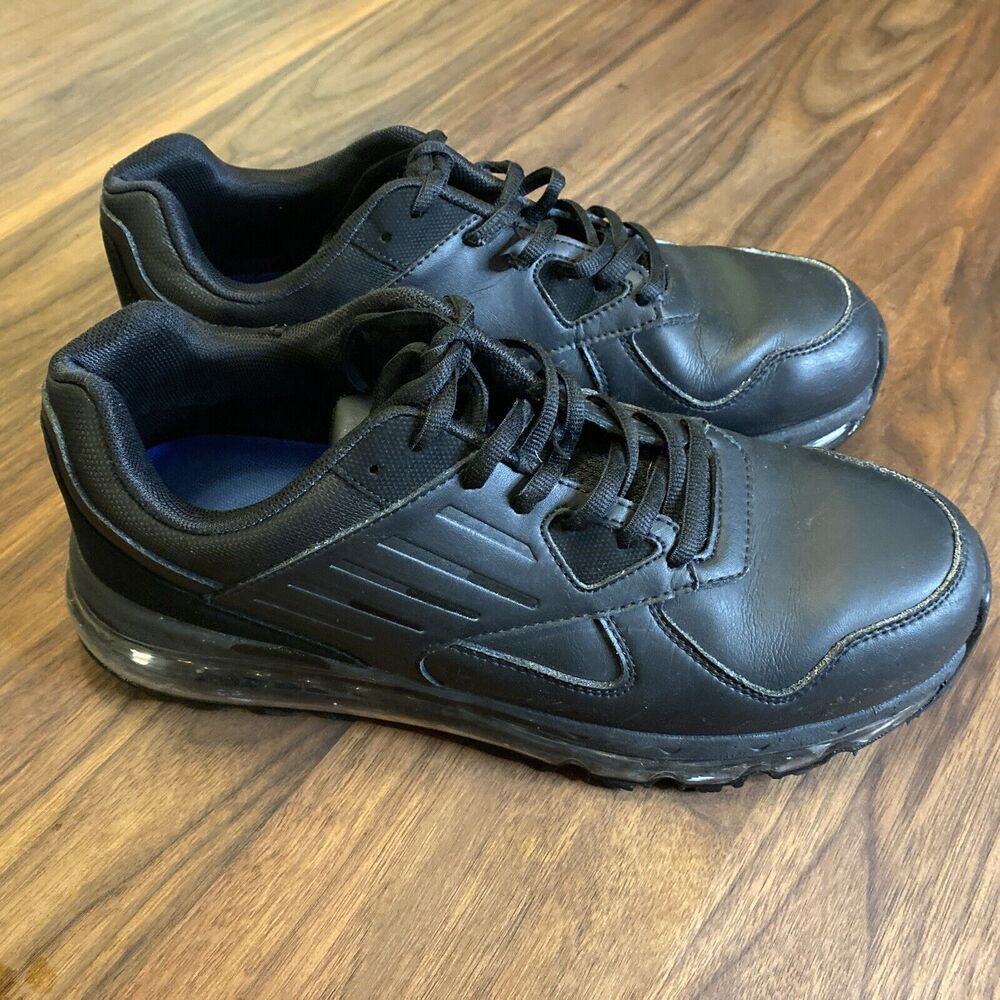 Shoes for Crews Geo, Men's Slip Resistant Food Service Work Sneaker Size 10